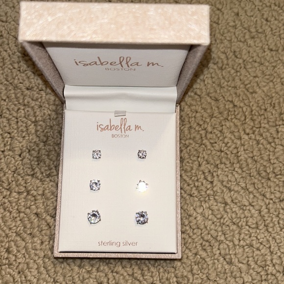 Isabella M Boston 3 piece earrings set - Picture 2 of 3